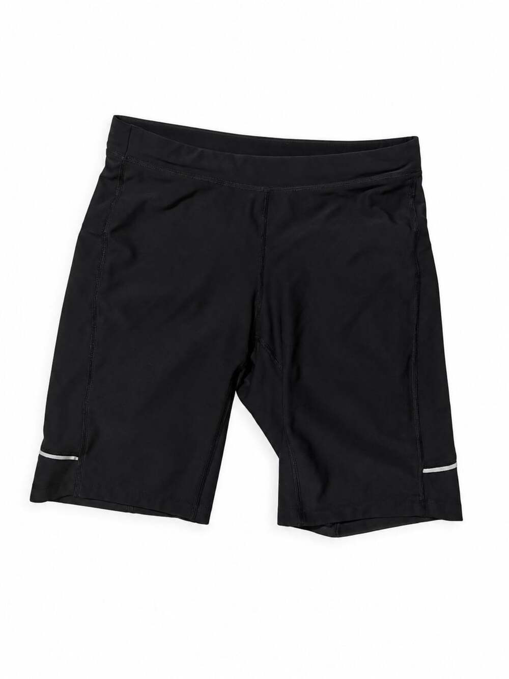 Nike Dri-FIT Black Running Shorts with Back Zipper Pocket and Reflective Accents